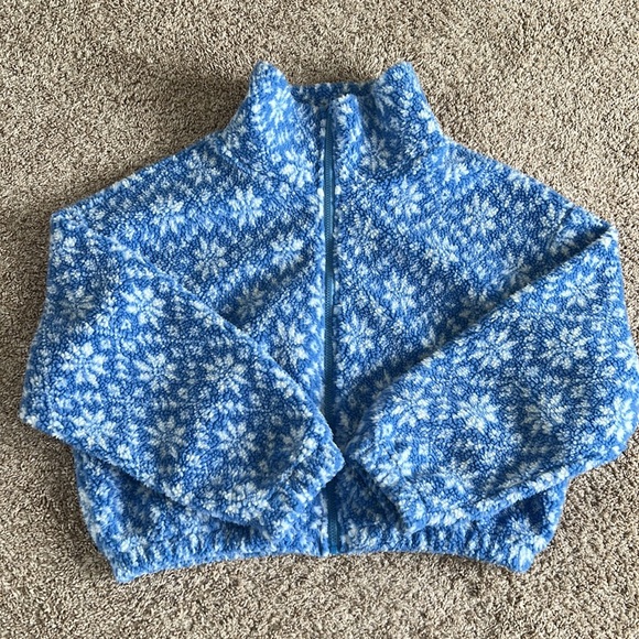 Furry Zip Sweater - Picture 3 of 5